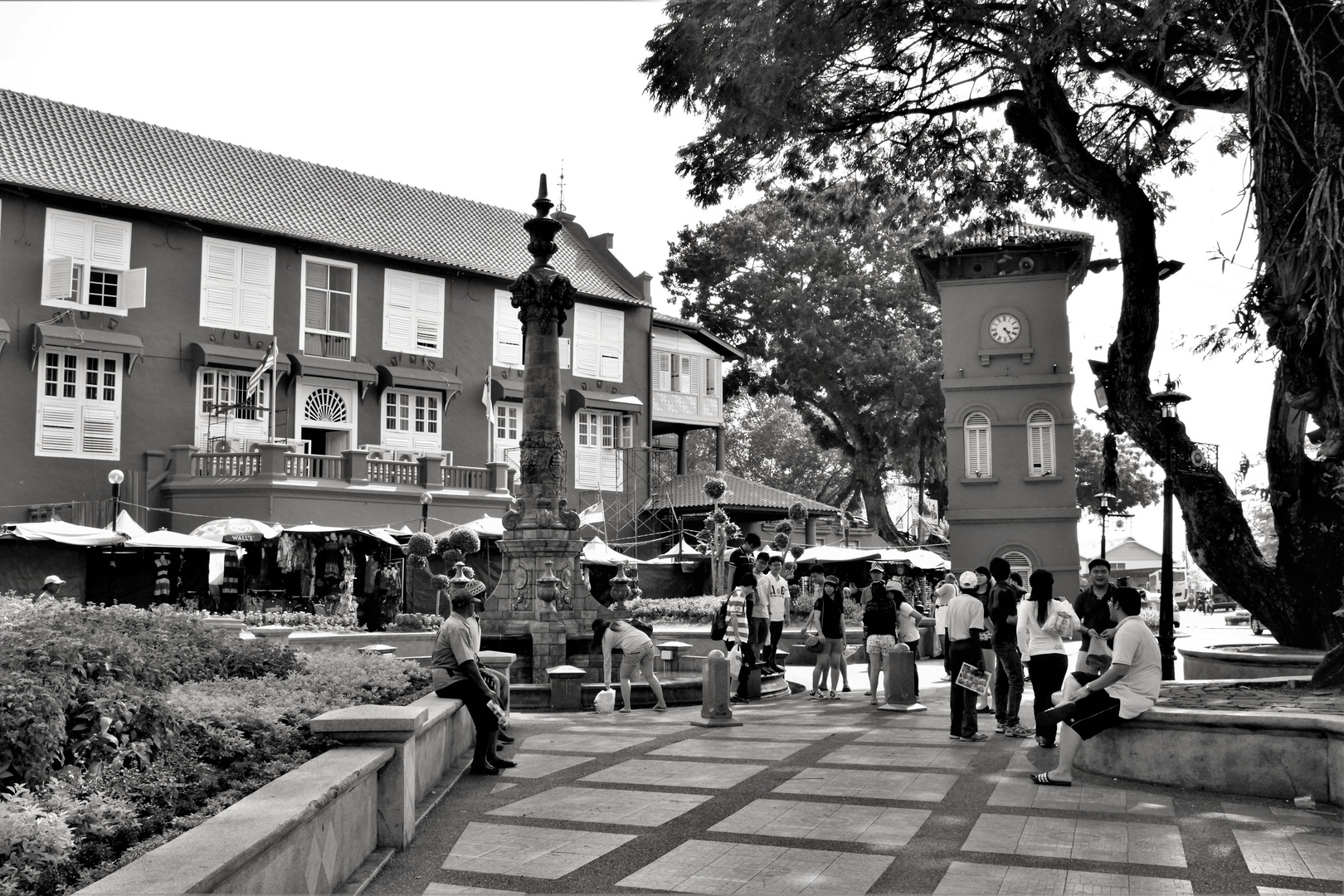 Old Portuguese Town hall square