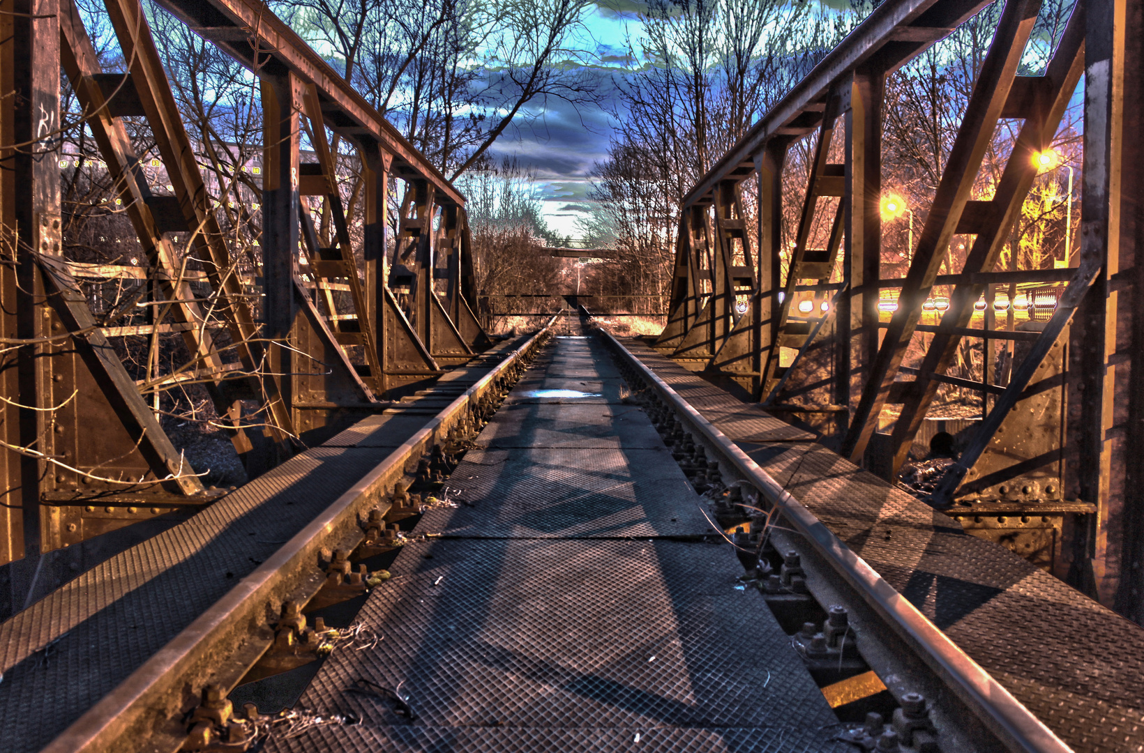 old rail bridge