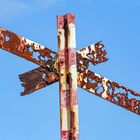 Old railroad sign