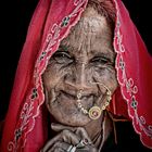 old rajasthani woman