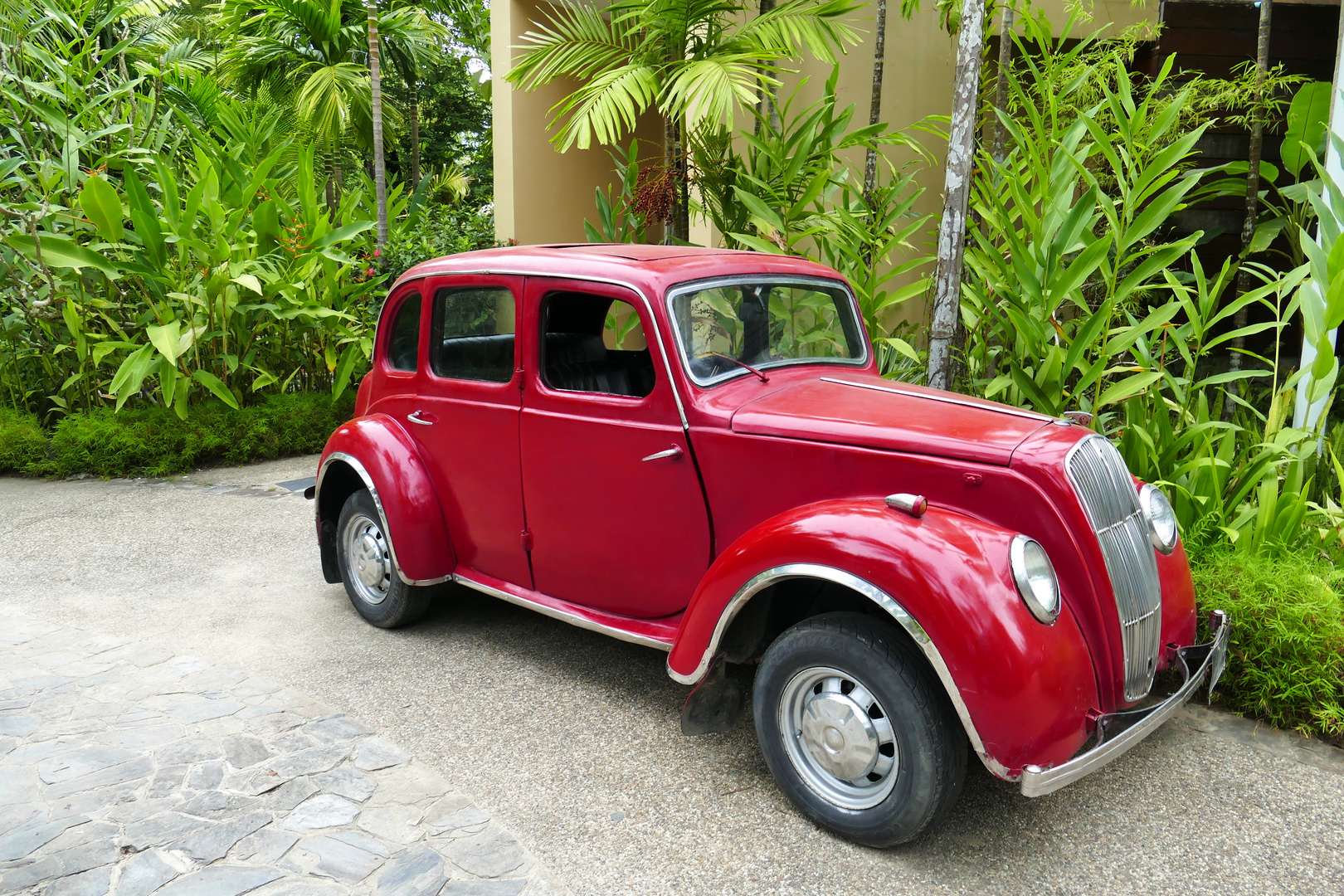 ...Old Red Car...