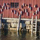 old red fishing shack in Rockport Massachusetts