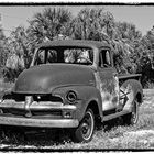 old rusty Chevy