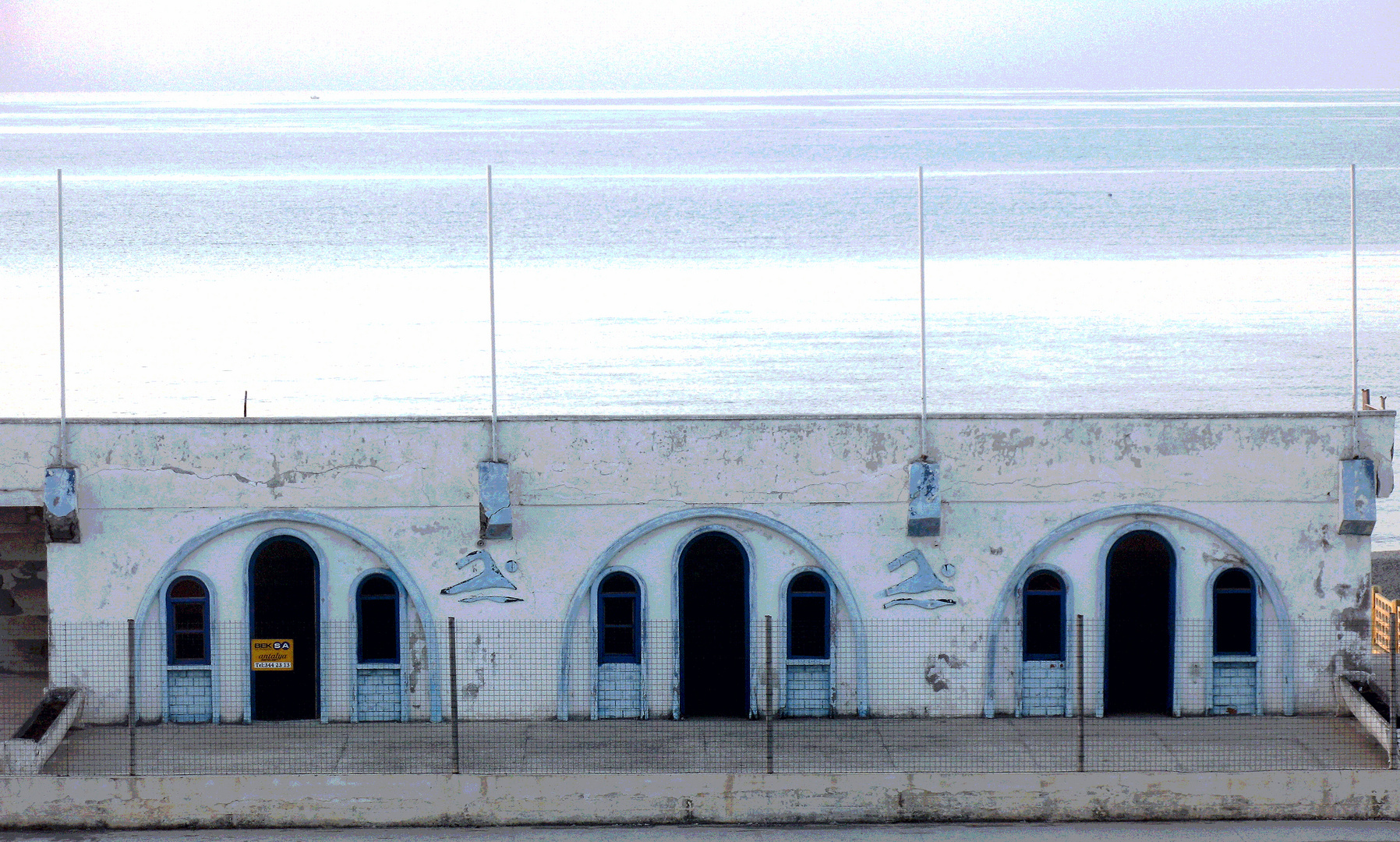 [ old seapool at antalya beach ]