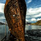 Old ship at Djúpavik..