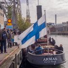 Old steam ship visiting Helsinki