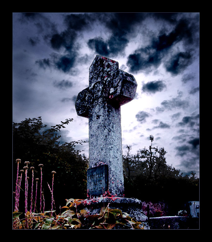 Old stone cross