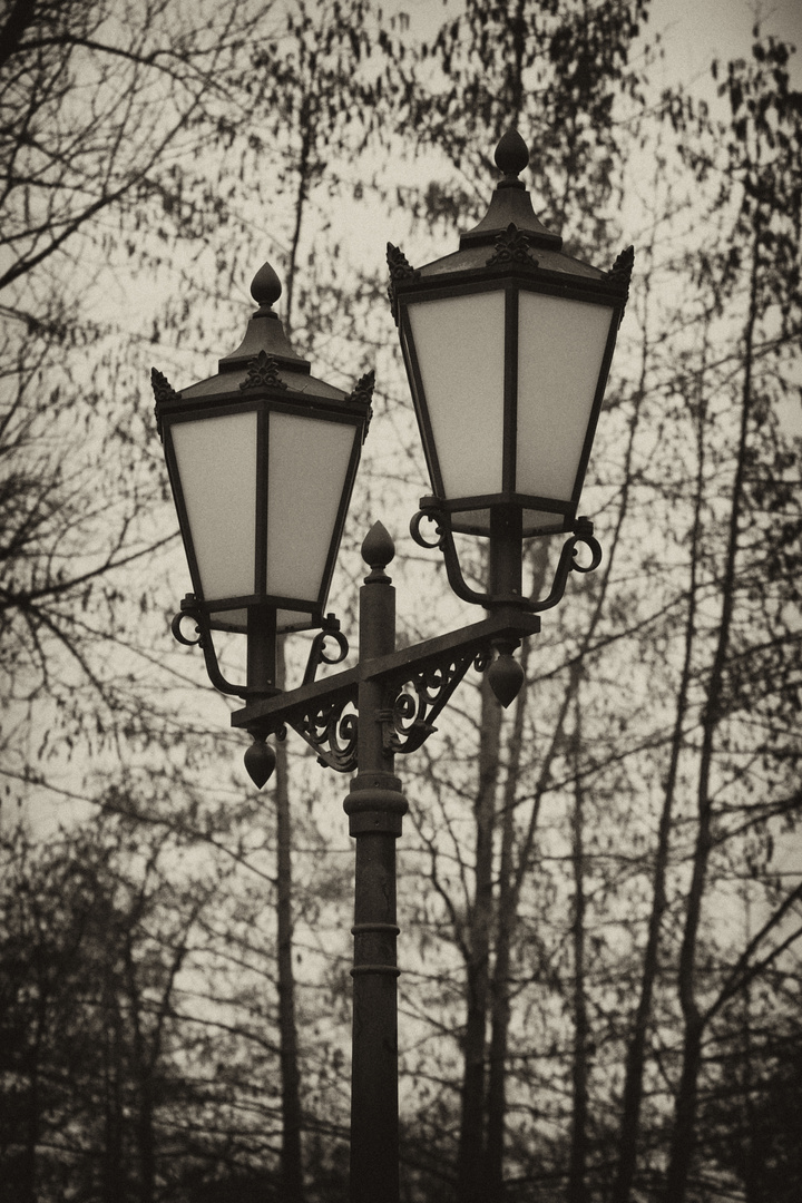 Old streetlamp