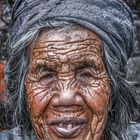 Old temple lady