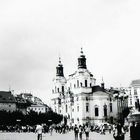 old time shot of the old square