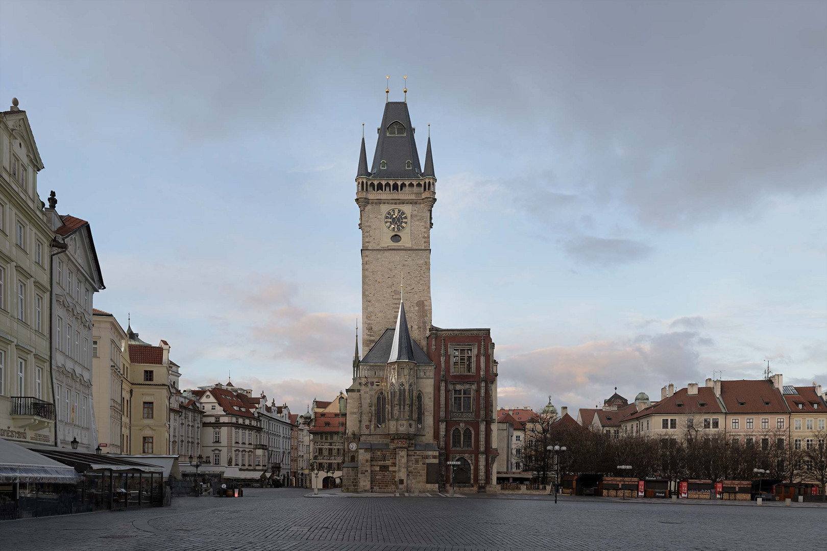 Old Town Hall, Prague. Before.