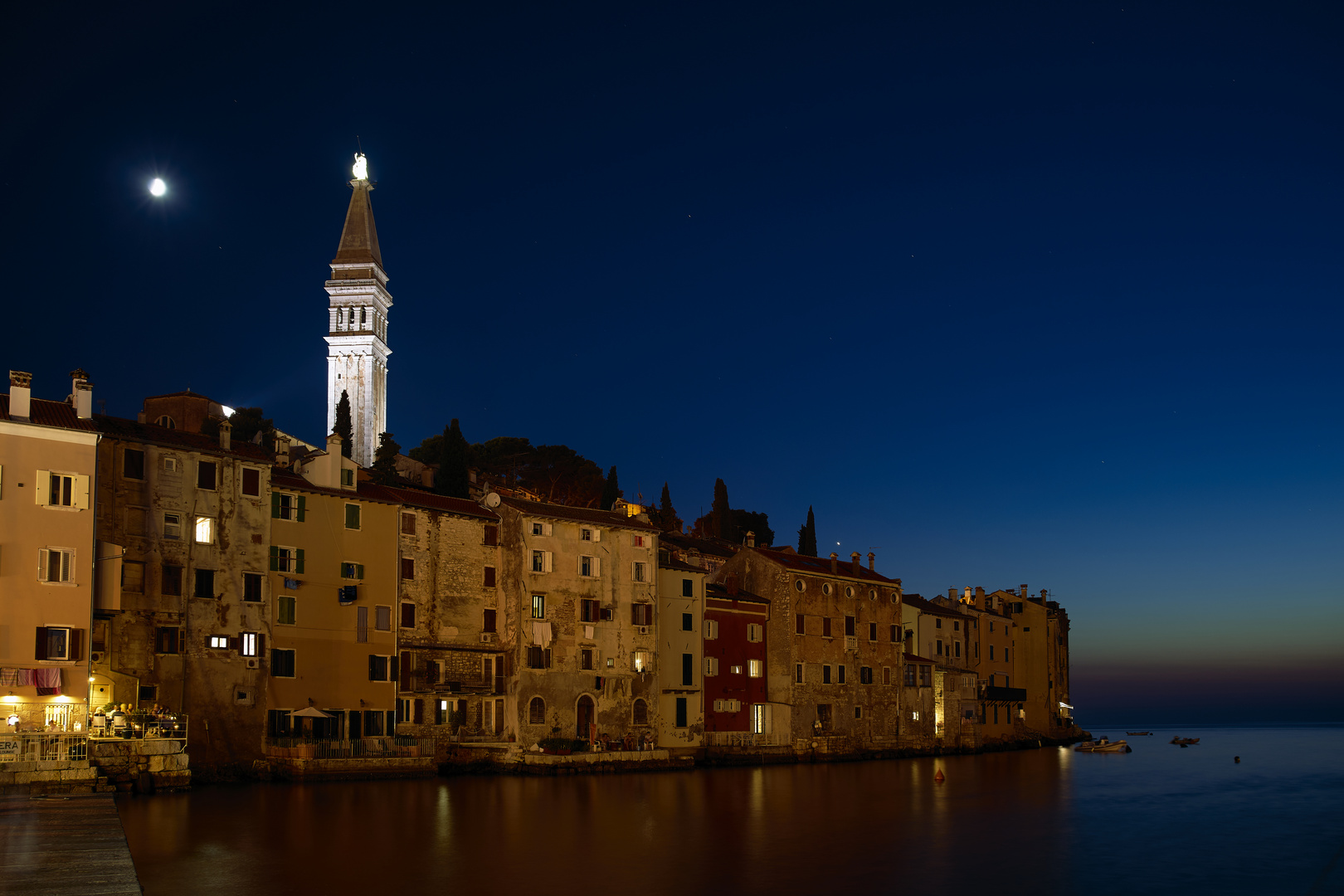 Old town Rovinj city