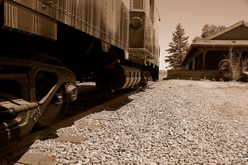 Old train station in Napa