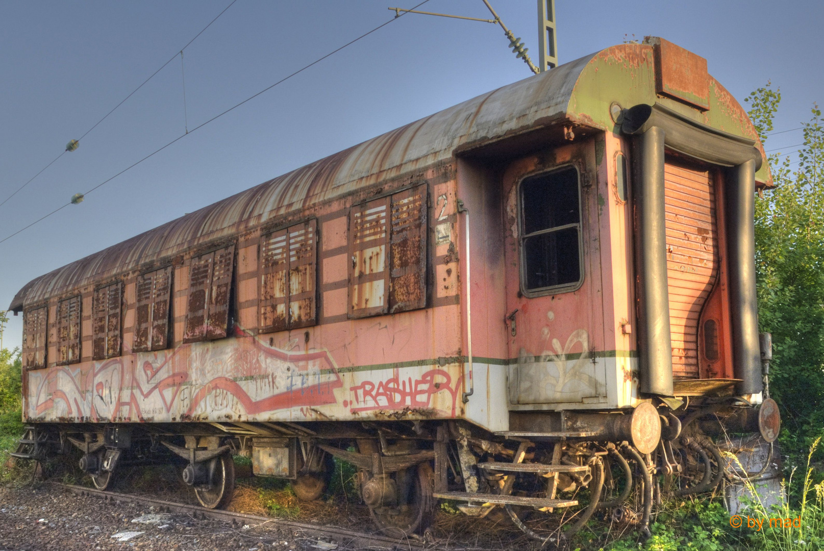 Old train wagon