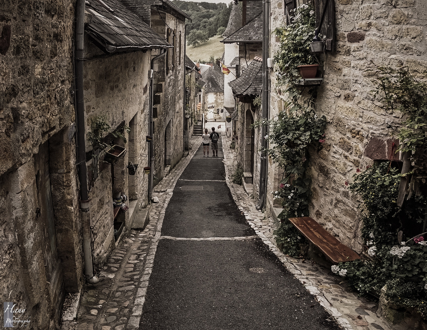 Old Village Couple