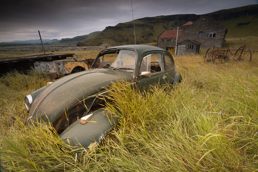 Old VW Käfer in Iceland...