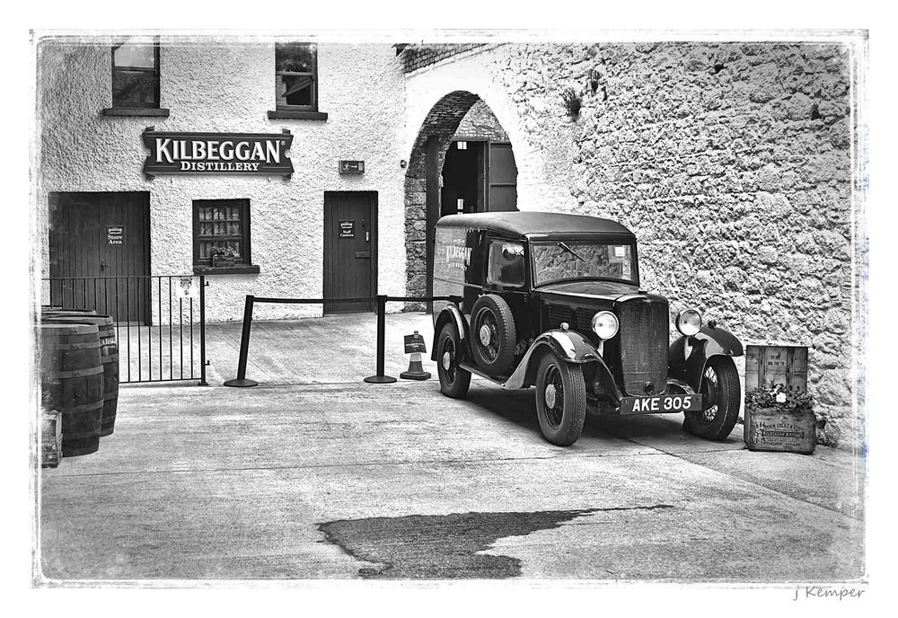 - old Whiskey destillery Kilbeggan -