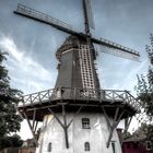 Old Windmill near Emden, Germany, Europe, North Sea