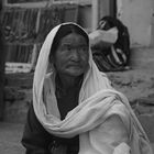 Old woman in Leh