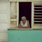 Old woman in Trinidad/Cuba