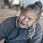 Old woman with betel