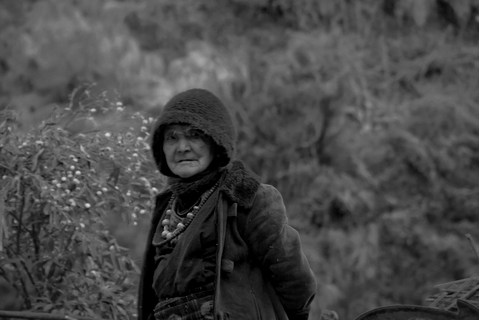 old women in Nepal