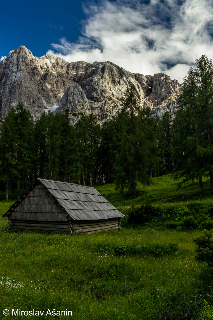 old wooden house