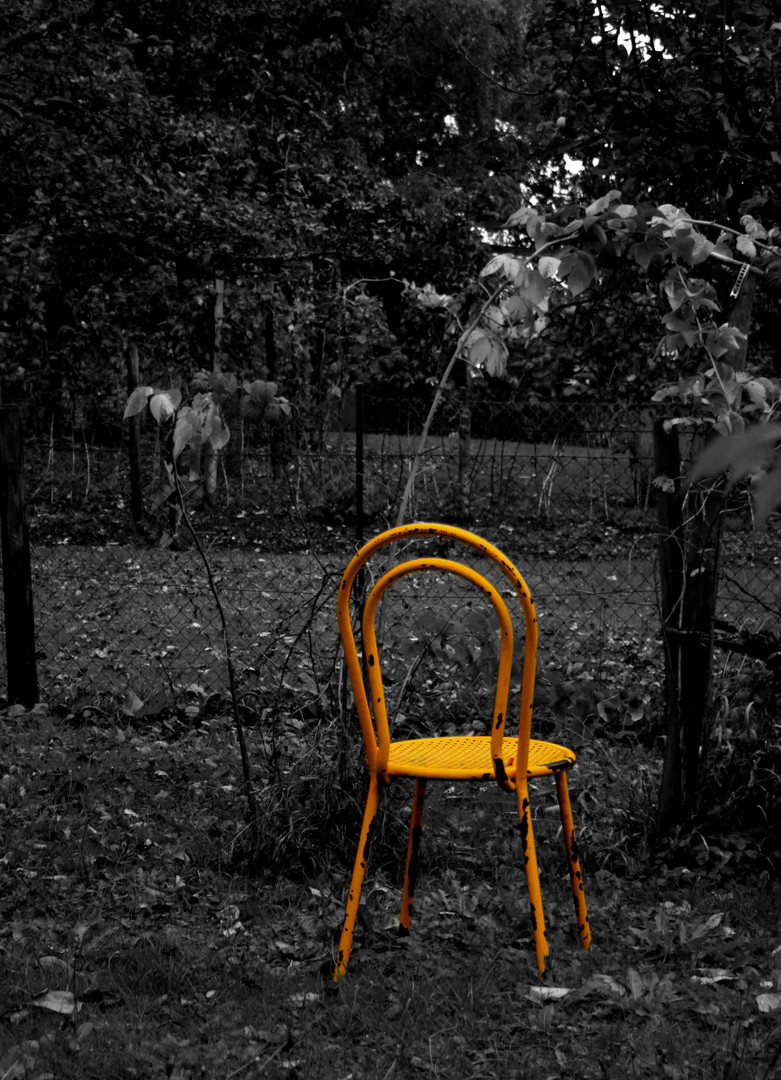 Old Yellow Chair