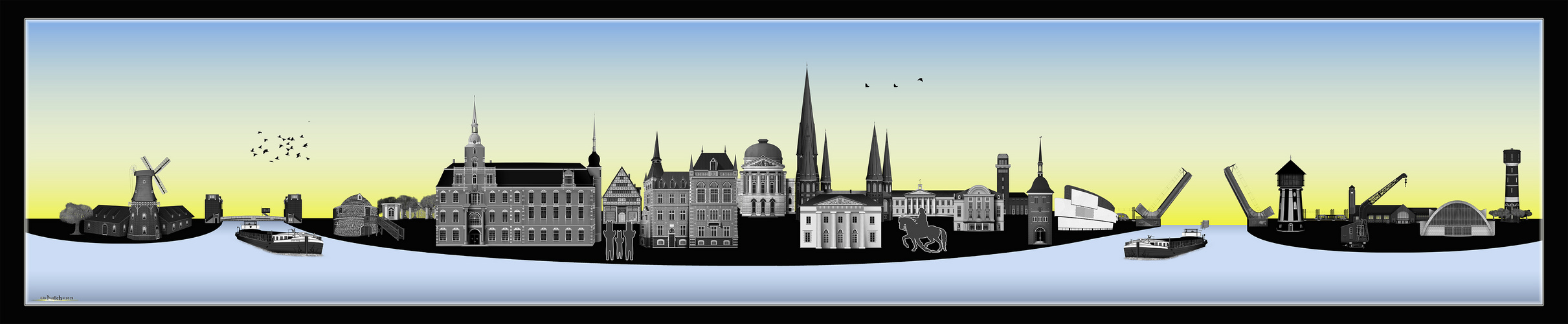 Oldenburg Skyline