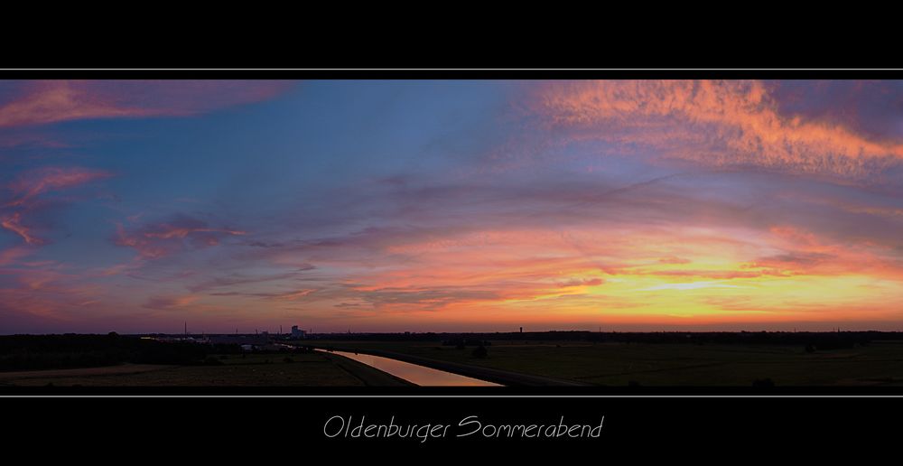 Oldenburg; Sommerabend; meine Perle