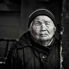 Older woman in Shanghai