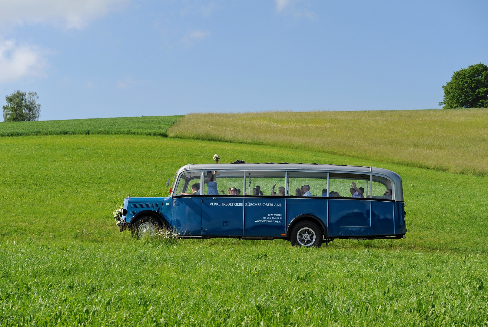 Oldi Buss an unserer Hochzeit