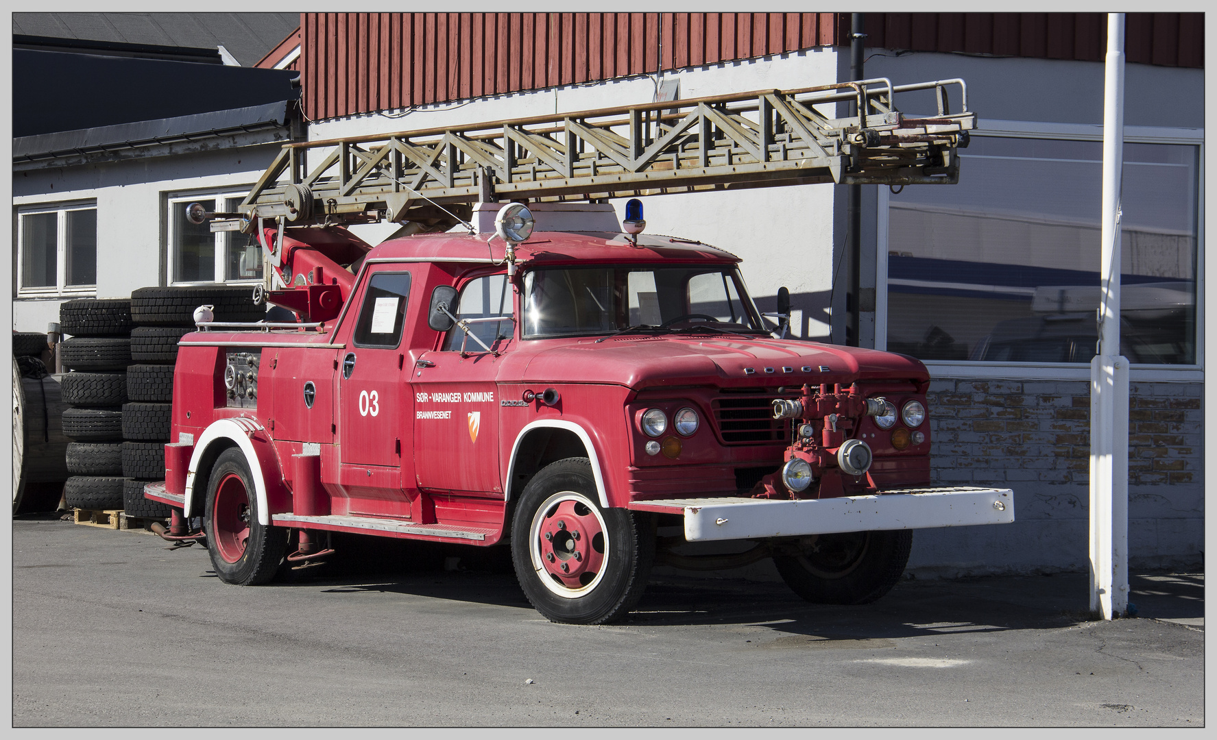 Oldie-Dodge Feuerwehr