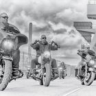 Oldschool Biker on Tour