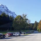 Oldtimer am Fuße der Zugspitze