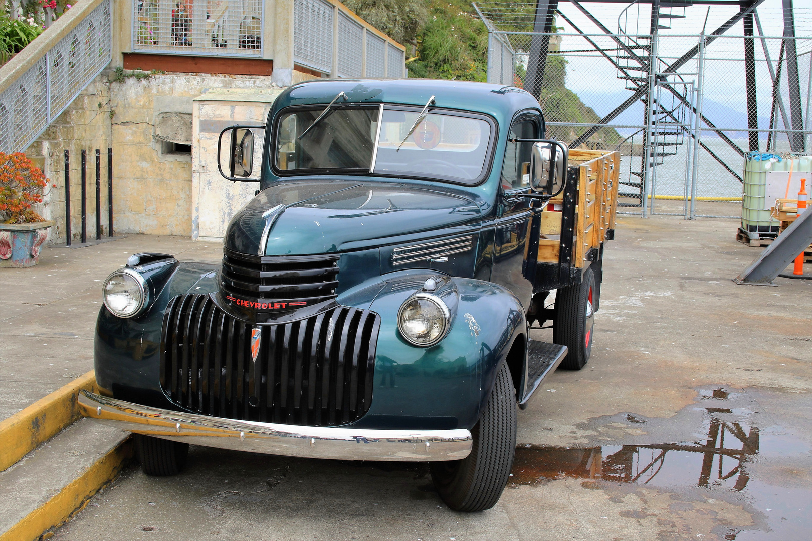 Oldtimer auf Alcatraz