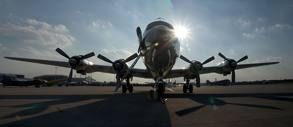 Oldtimer auf den Hamburger Airport Days