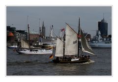 Oldtimer auf der Elbe