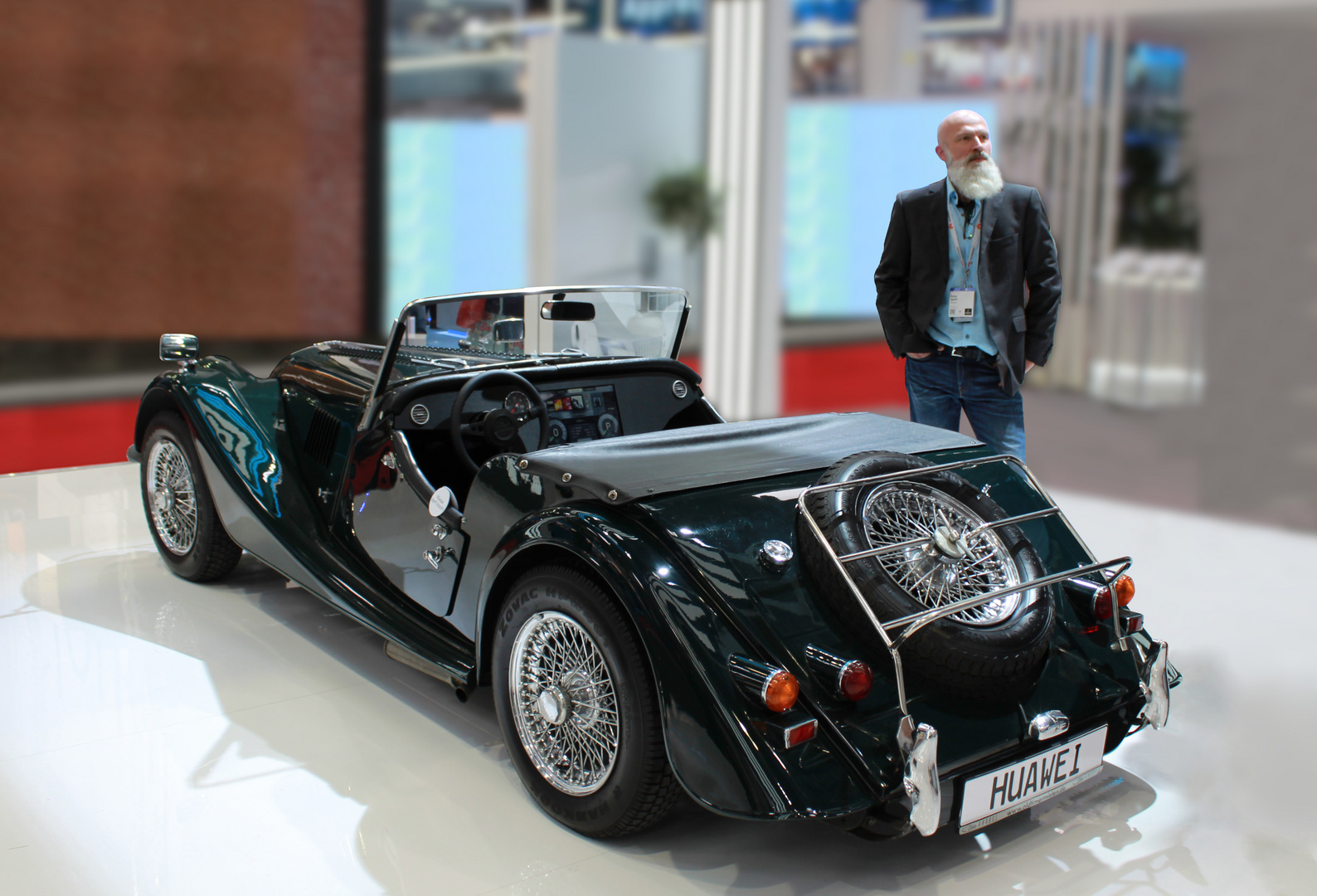 Oldtimer auf der Messe