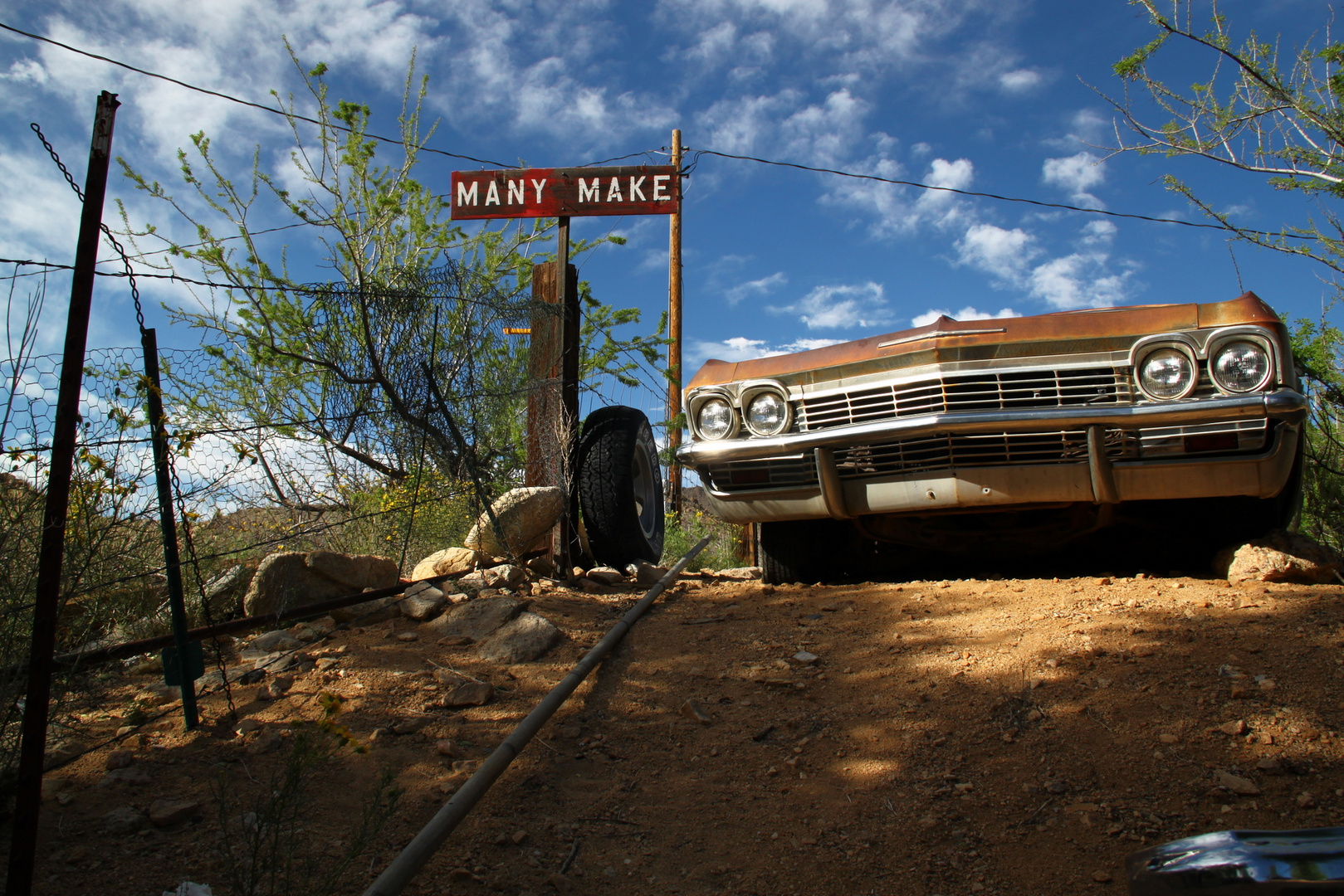 Oldtimer auf der Route 66