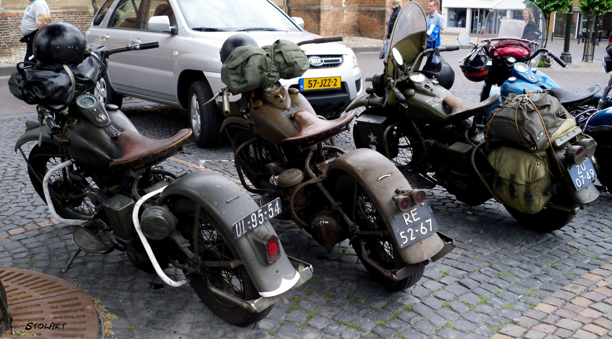 Oldtimer auf zwei Rädern