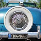 Oldtimer blau Reserverad