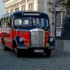 Oldtimer Bus auf Schloß Bensberg - 2