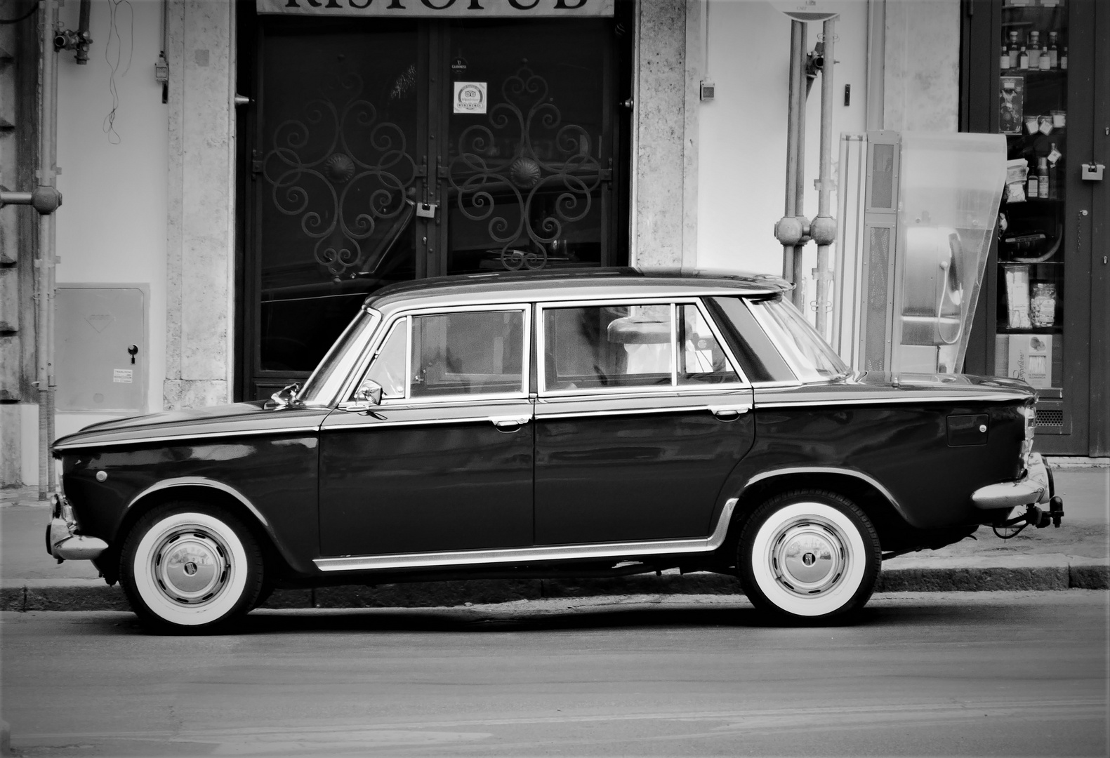 Oldtimer FIAT in Rom