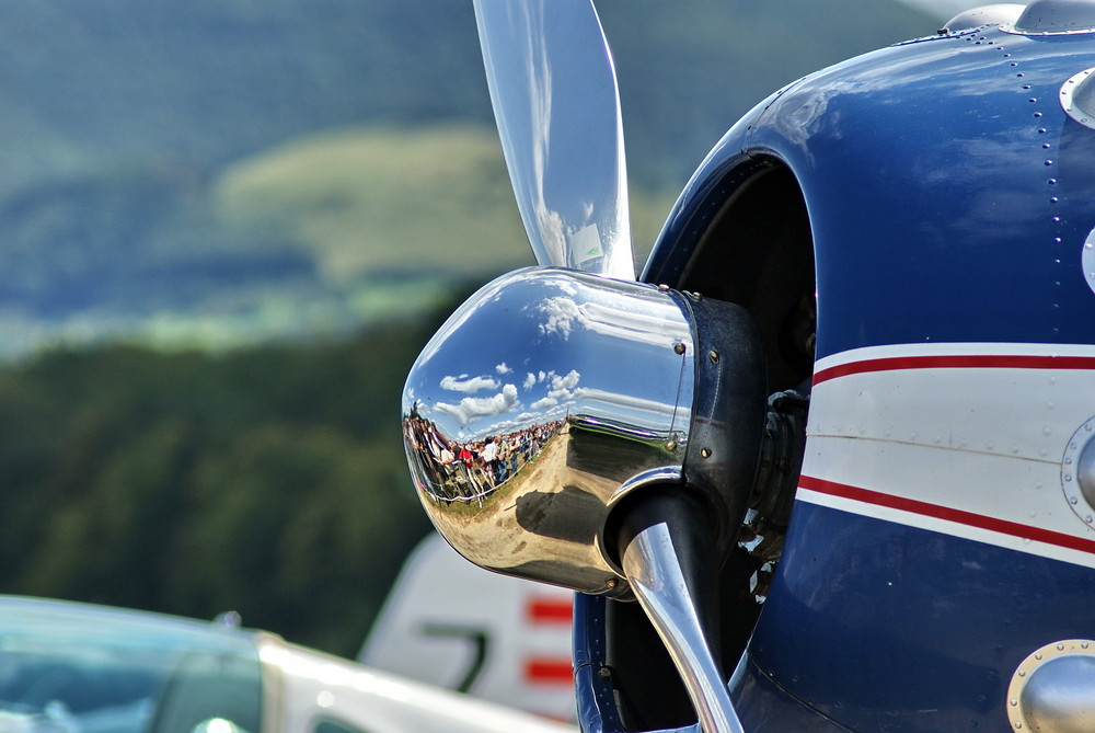 Oldtimer Fliegertreff in Kirchheim Teck Hahnweide 2009