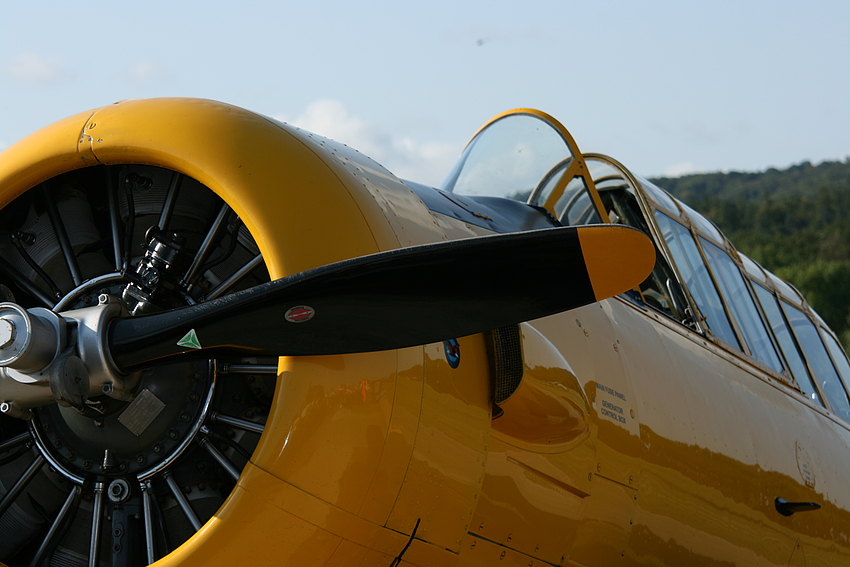 Oldtimer Flugzeugtreffen auf der Hahnweide in Kirchheim/Teck