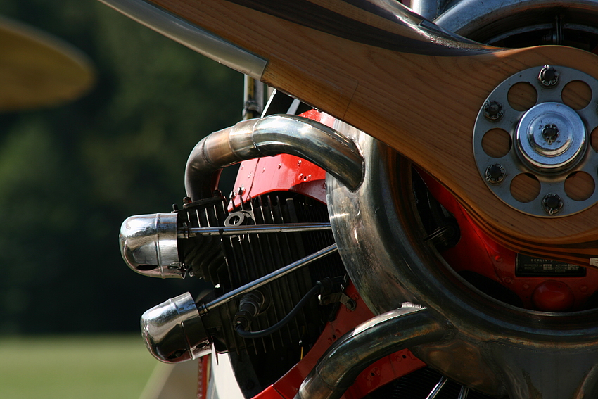 Oldtimer Flugzeugtreffen Hahnweide in Kirchheim/Teck