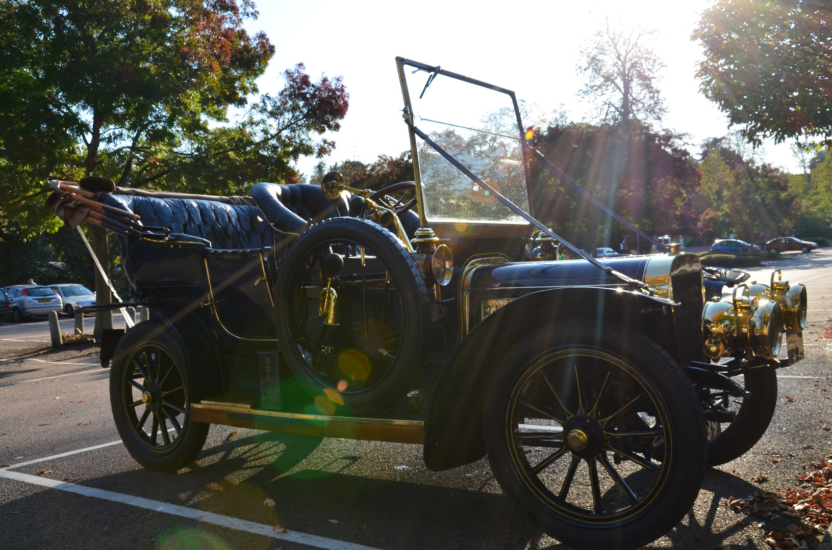 Oldtimer im Herbst