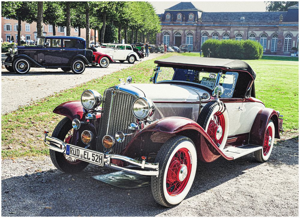 Oldtimer im Park !