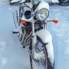 Oldtimer im Schnee